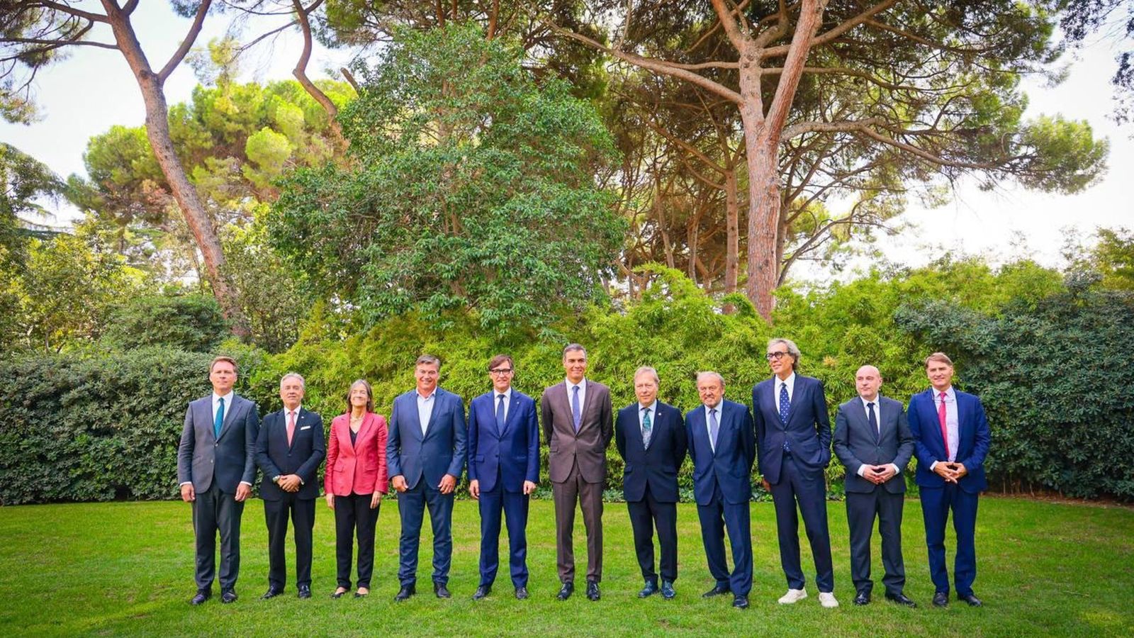 Sánchez e Illa buscam apoio do G8 empresarial catalão
