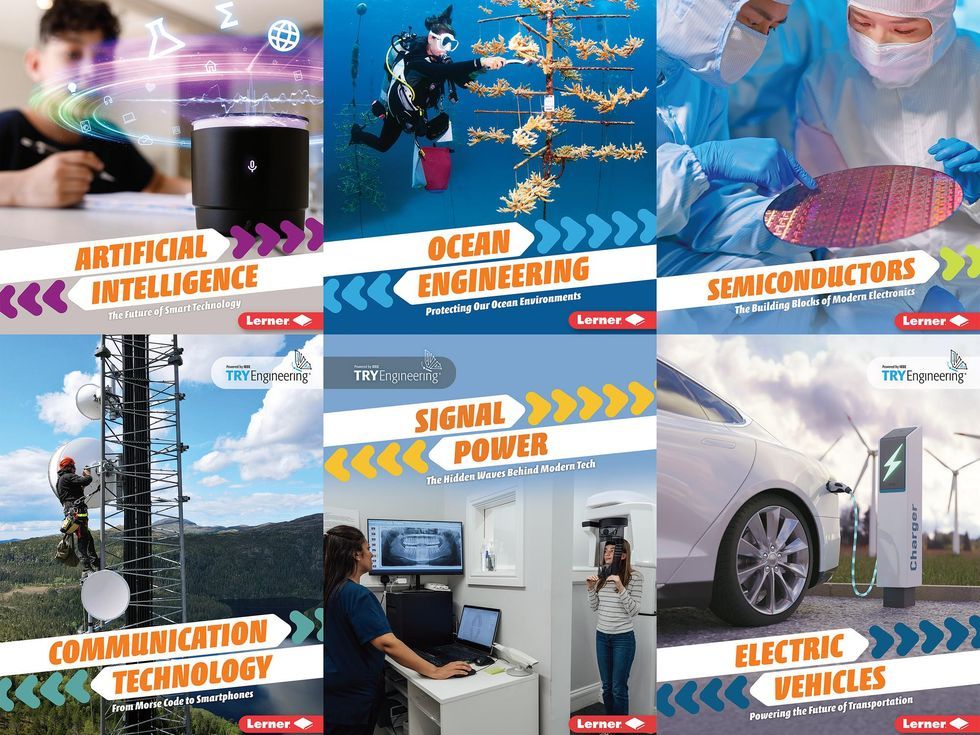 IEEE lança série de livros para despertar interesse em STEM em crianças