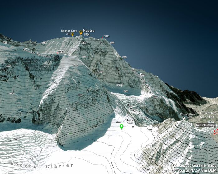 Russos trocam rota na escalada do Everest após falha na Khumbu Icefall