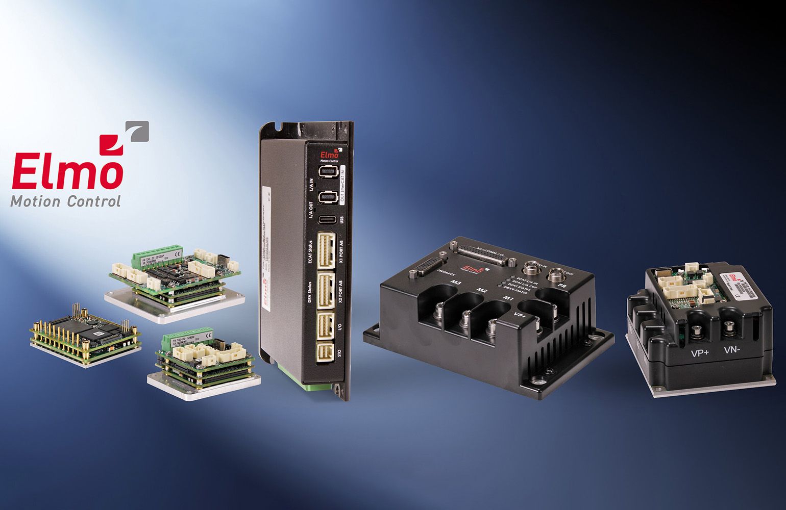 Elmo lança novas linhas de servo drives e controladores para automação industrial