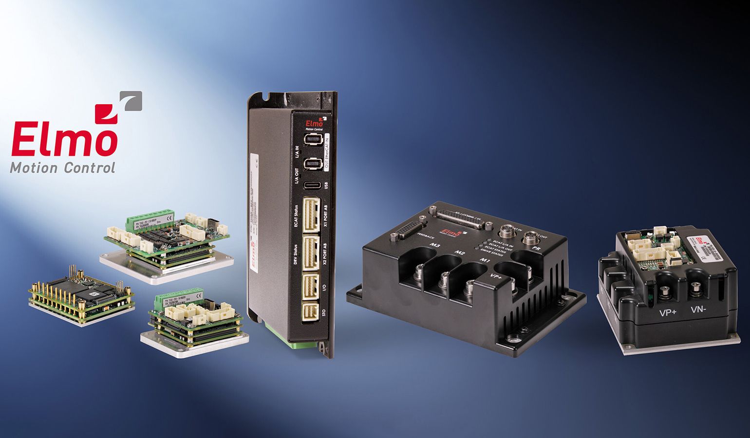 Elmo lança novas linhas de servo drives e controladores para automação industrial