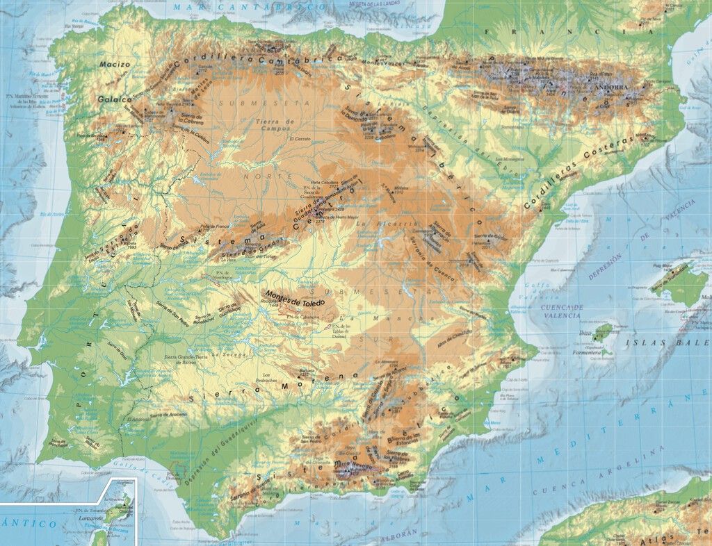 IGN libera mapas de alta resolução da Espanha para download gratuito