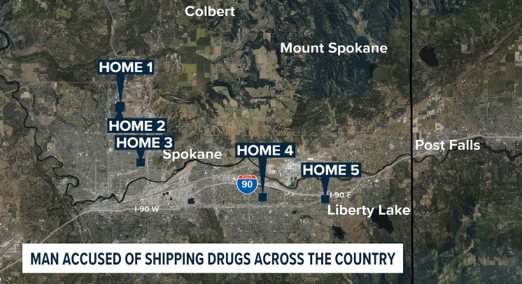 Homem de Spokane é preso por operar tráfico de cocaína na dark web via correio