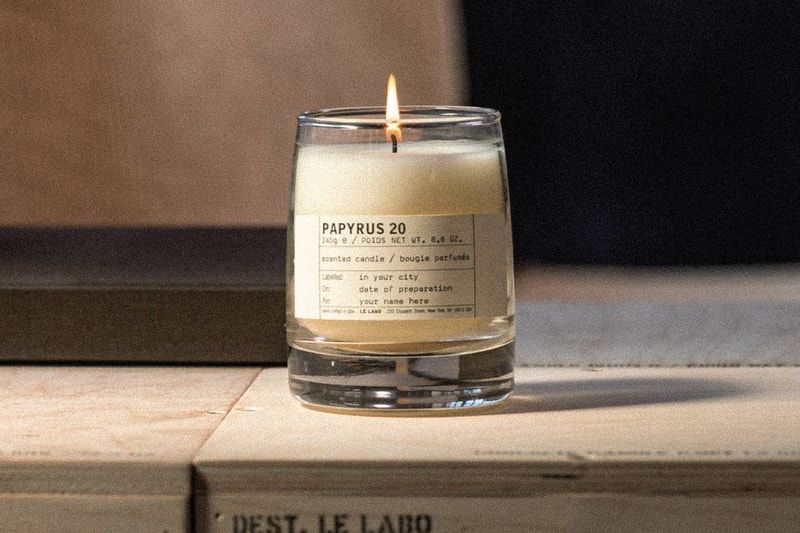 Le Labo: a arte de capturar memórias em velas com Papyrus 20