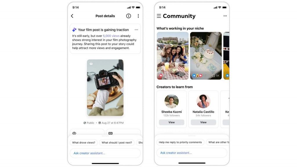 Meta reformula Creator Studio e aposta em IA para conter avanço do TikTok