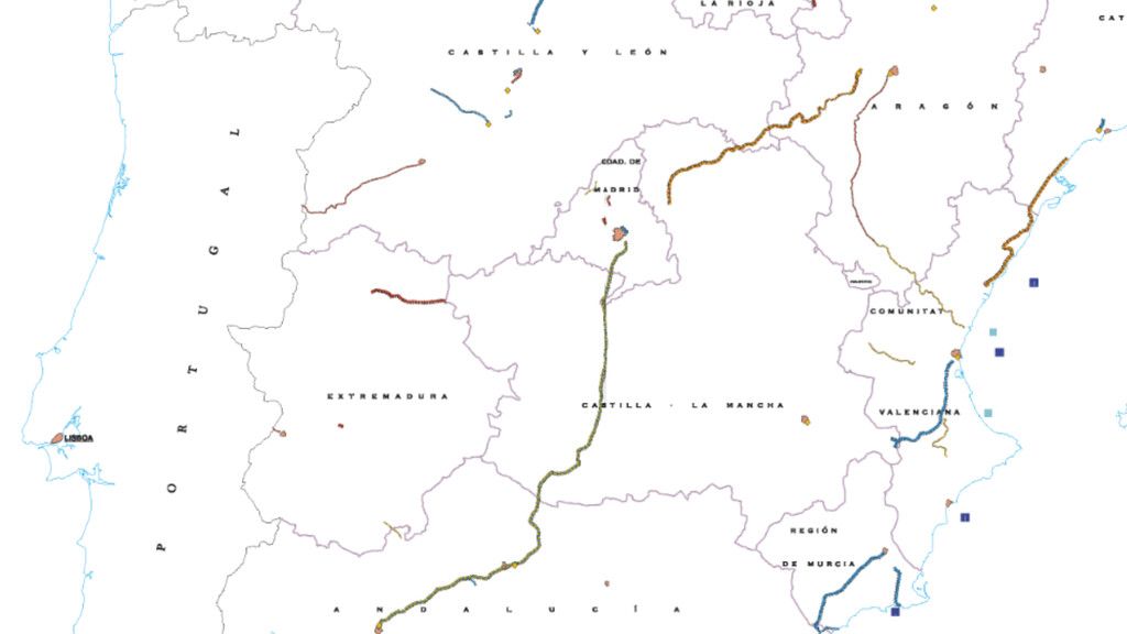 ADIF revela mapa interativo de obras ferroviárias na Espanha