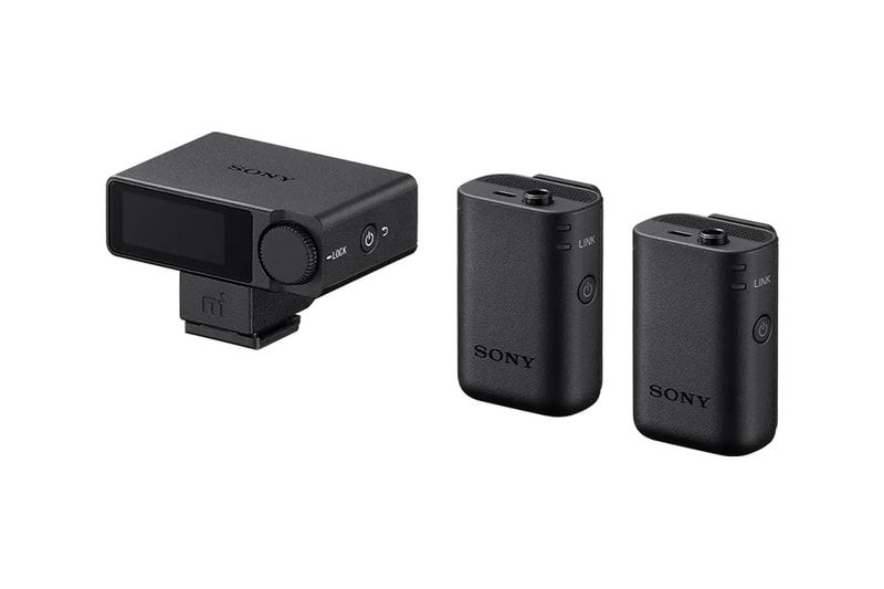 Sony lança microfone sem fio com gravação 32-bit float