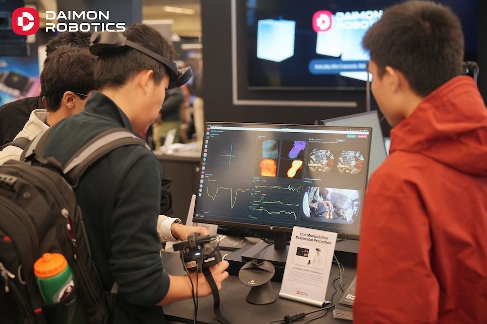 Daimon Robotics cria infraestrutura para robôs sentirem o toque