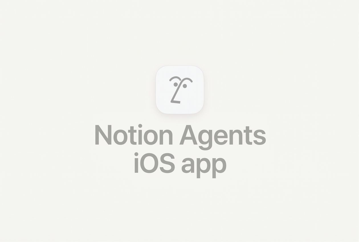 Notion lança app de agentes de IA para iOS — a produtividade sai da mesa