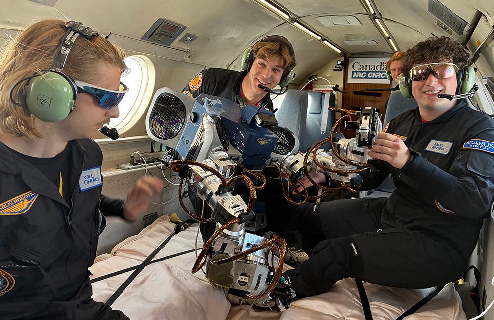 Um robô para a ISS: Icarus conclui teste decisivo em gravidade zero