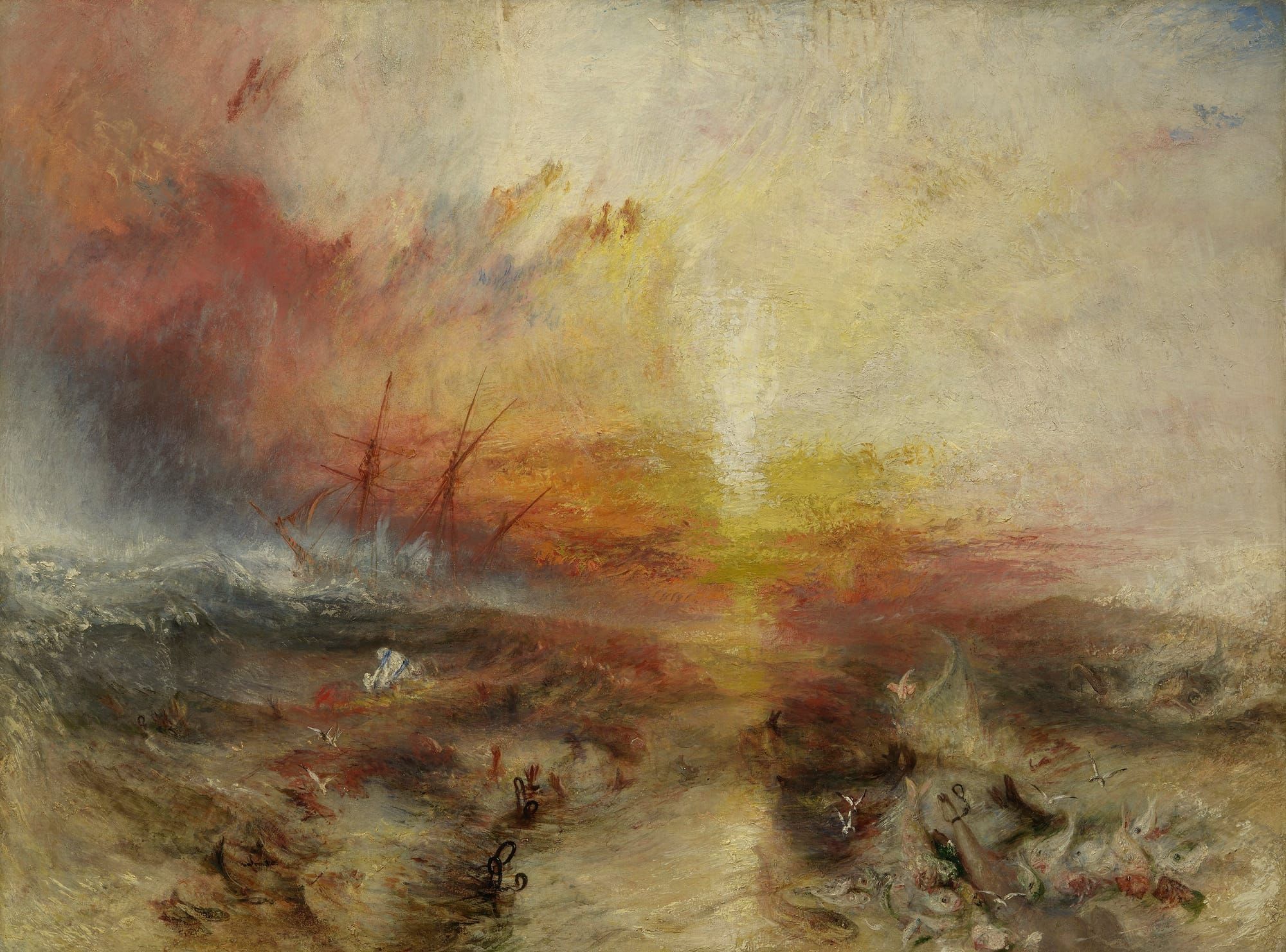 Turner: a arte romântica e o escândalo do tráfico de escravos