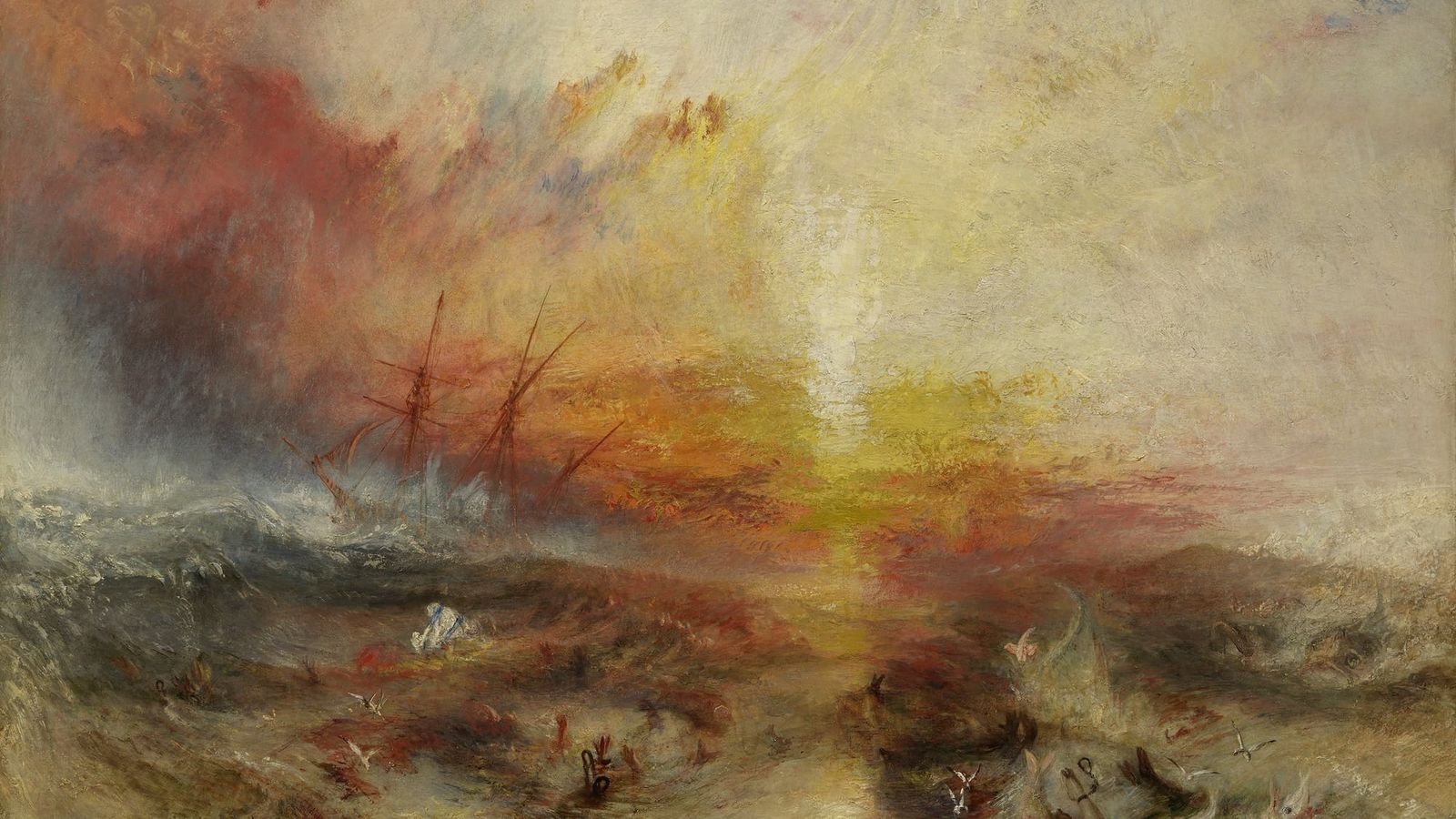 Turner: a arte romântica e o escândalo do tráfico de escravos
