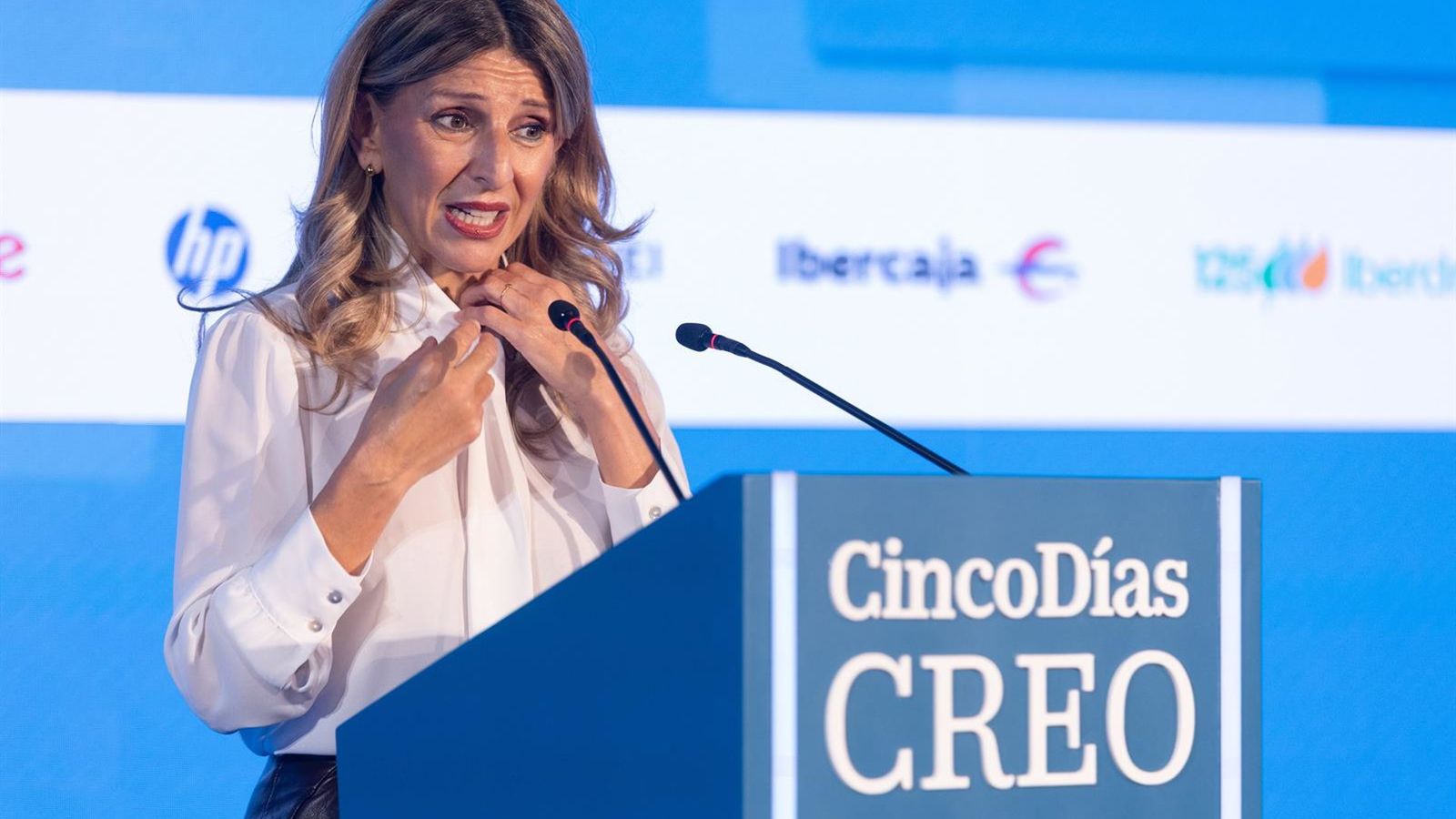 Yolanda Díaz alerta PP contra pactos com Vox e riscos de reverter reformas