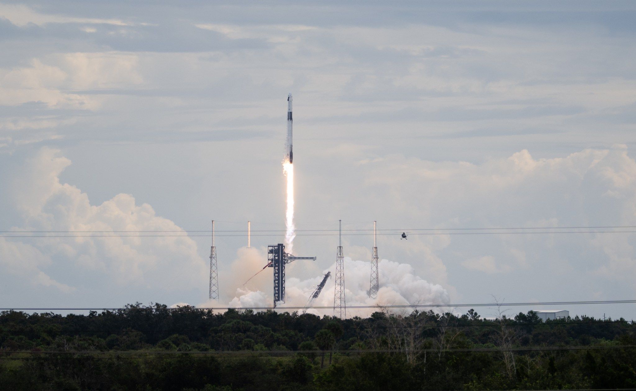 Crew-13 da NASA e SpaceX parte para a ISS com tripulação internacional