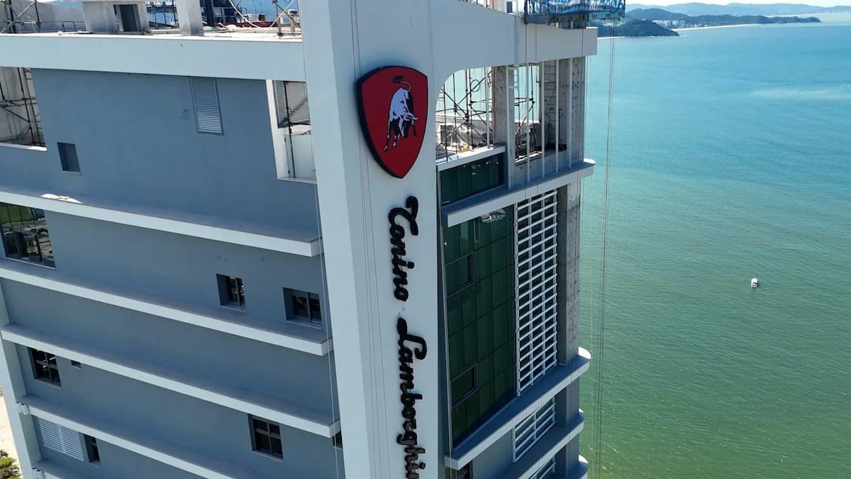Tonino Lamborghini inaugura torre de luxo em Balneário Camboriú — e aposta no modelo de branded residences