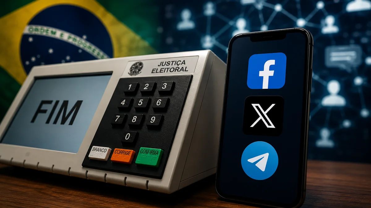 TSE dá salvo-conduto a Meta, X e Telegram para 2026