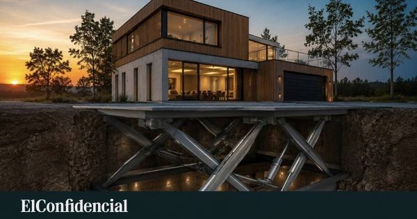 A casa que se enterra para não queimar