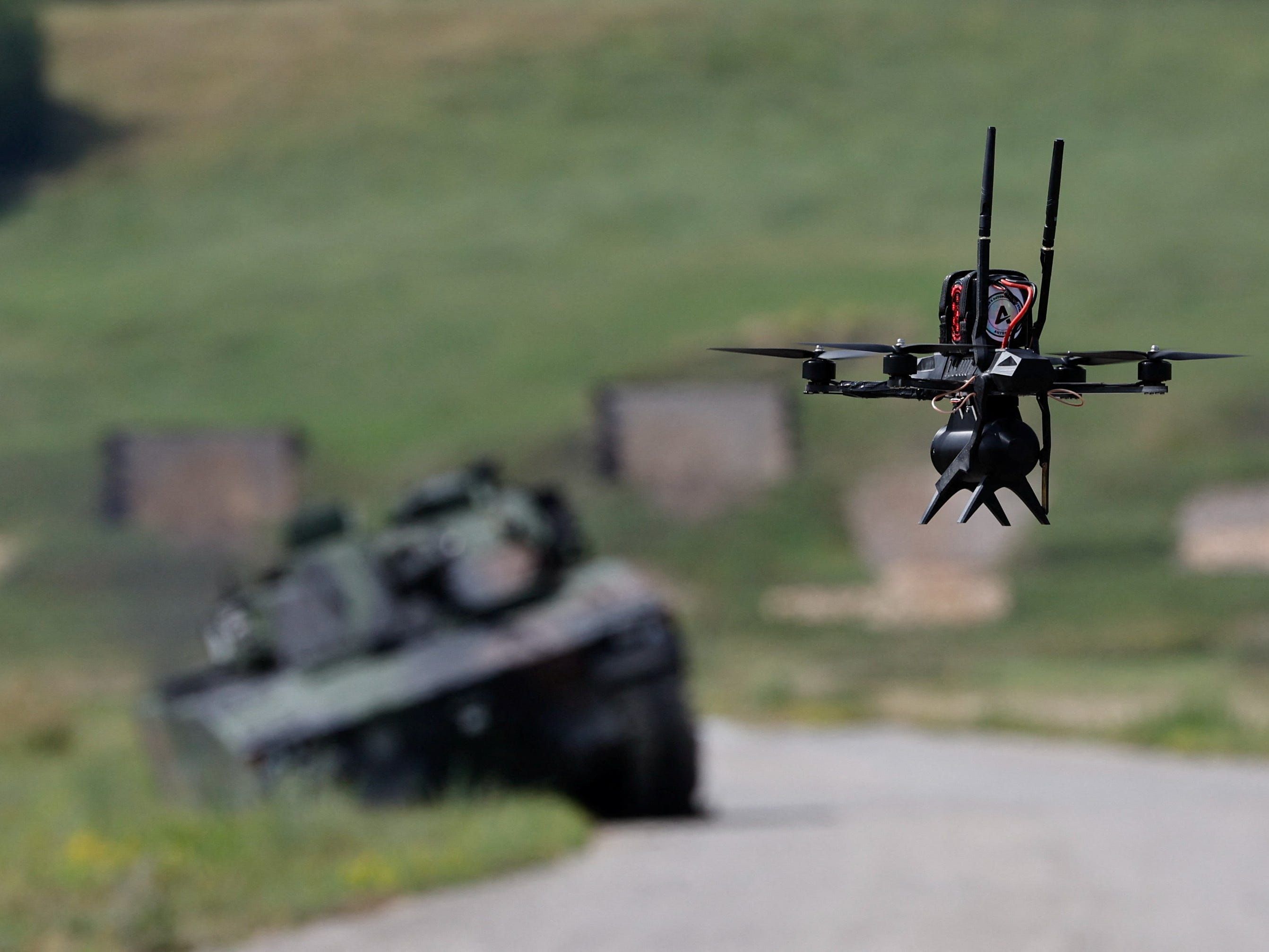 Drones ocidentais buscam expertise de guerra na Ucrânia para armas da OTAN
