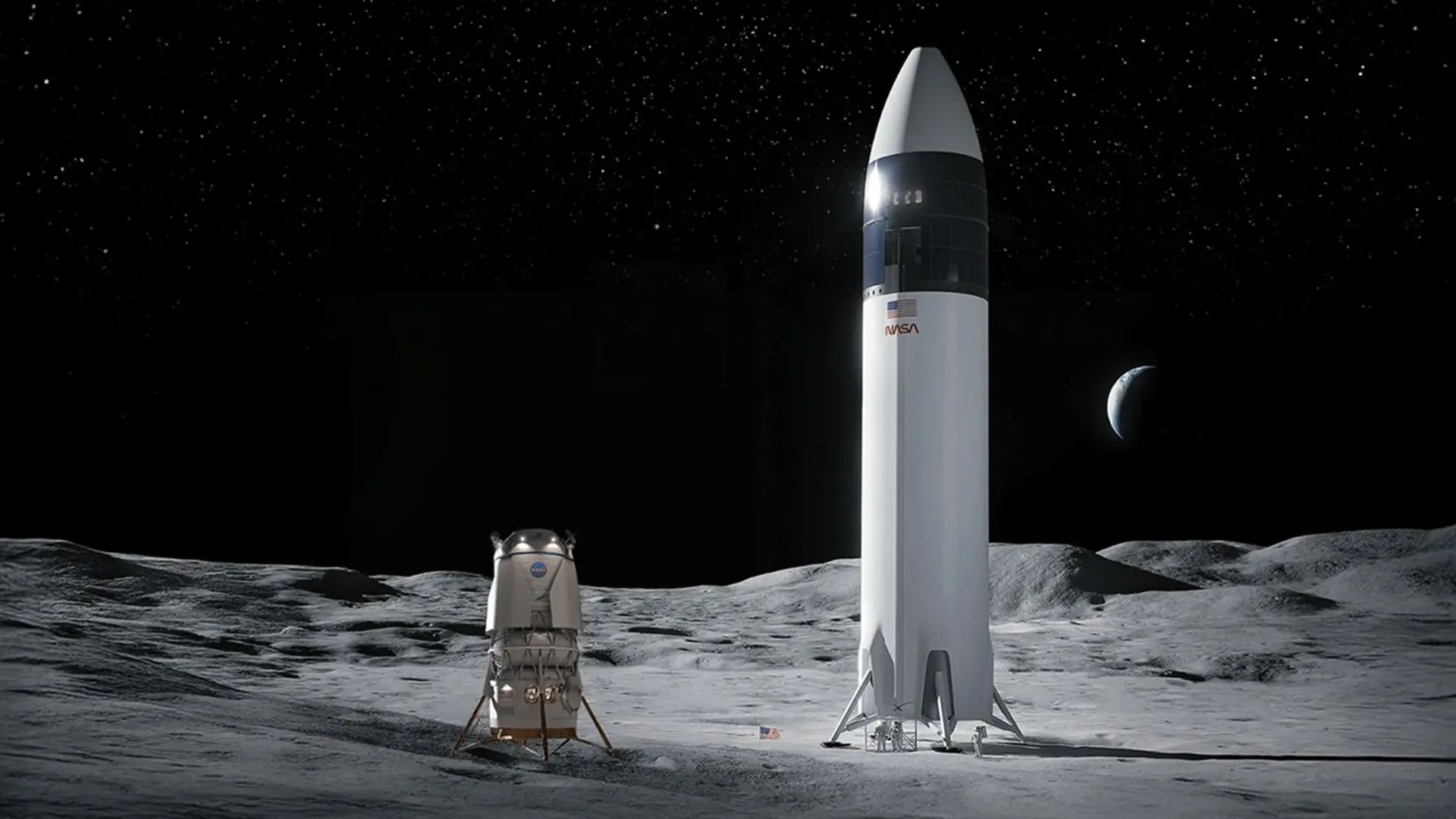 NASA atualiza cronograma da Artemis: SpaceX e Blue Origin correm contra o tempo para pouso lunar