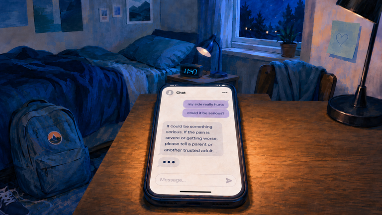 O que os adolescentes contam ao chatbot: e não a você