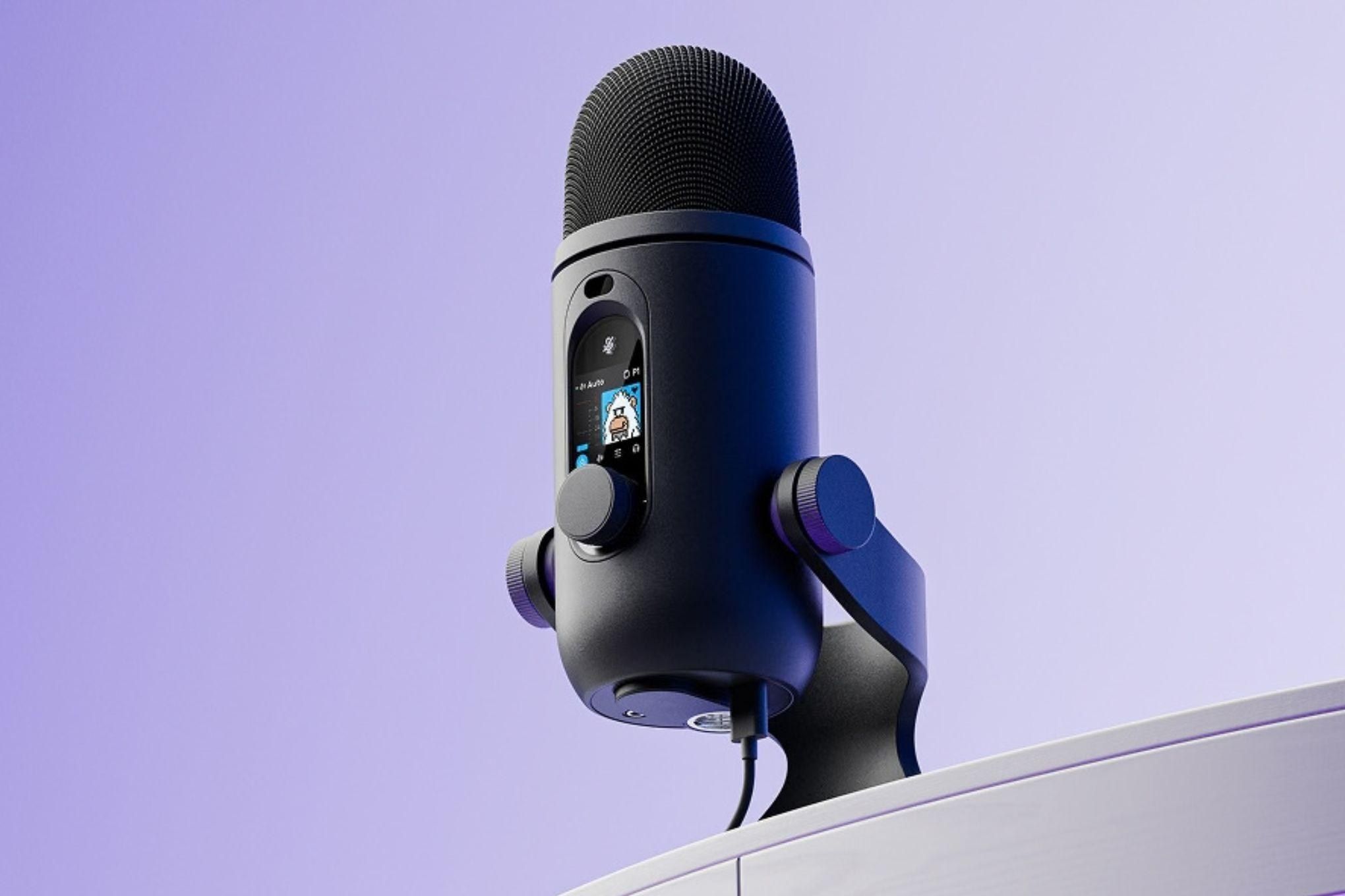 Logitech G lança Blue Yeti 2 com IA e sensor de proximidade por US$ 160