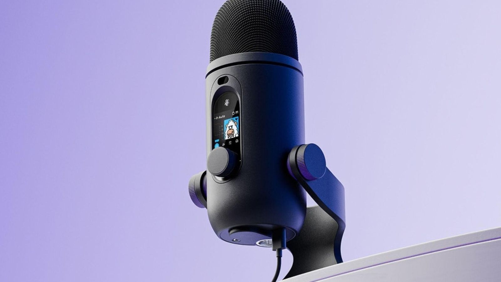 Logitech G lança Blue Yeti 2 com IA e sensor de proximidade por US$ 160
