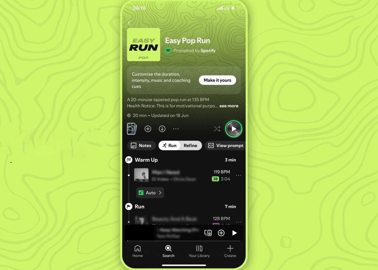 Spotify usa IA para ditar o ritmo da sua corrida