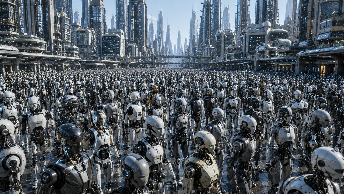 China acelera produção para fabricar 100 mil robôs humanoides até 2026
