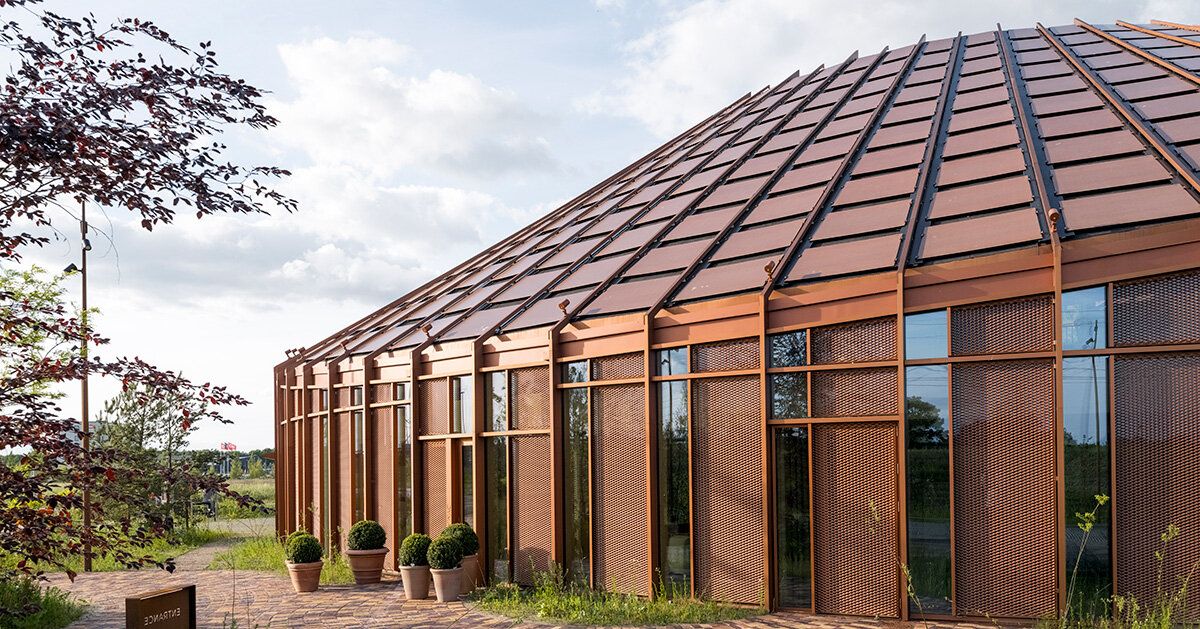 BIG transforma sede da Dymak em catálogo vivo de materiais sustentáveis na Dinamarca
