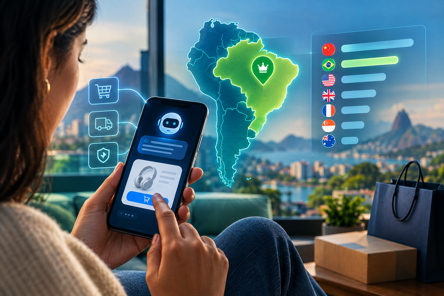 Brasil mira o topo no comércio agêntico impulsionado por IA