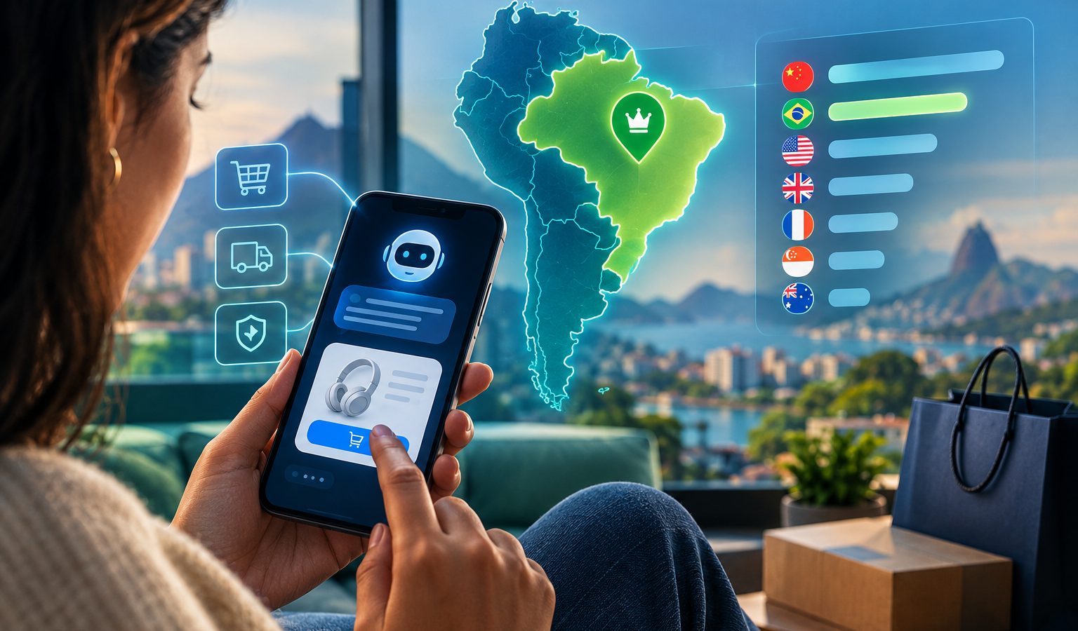 Brasil mira o topo no comércio agêntico impulsionado por IA