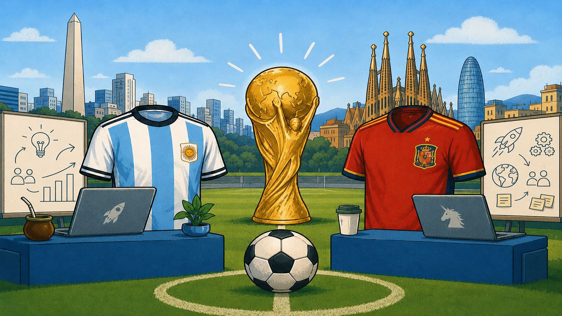 No campo do venture capital, um jogo de azarões