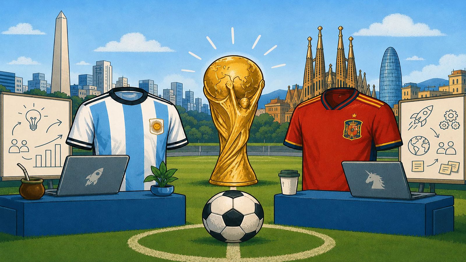 No campo do venture capital, um jogo de azarões