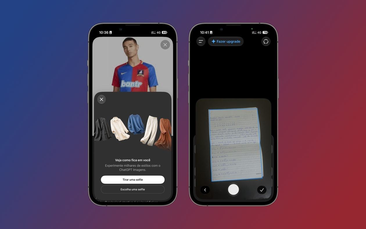ChatGPT ganha scanner e provador virtual para expandir uso