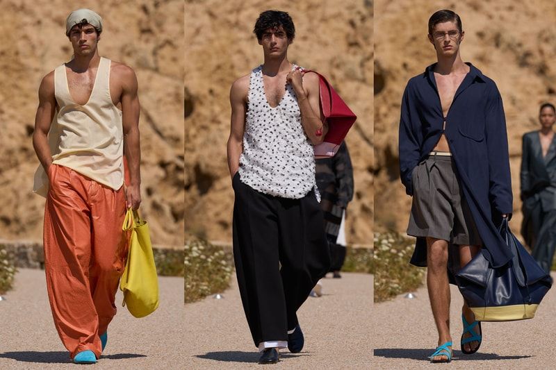 Jacquemus aposta na engenharia têxtil em desfile na Córsega