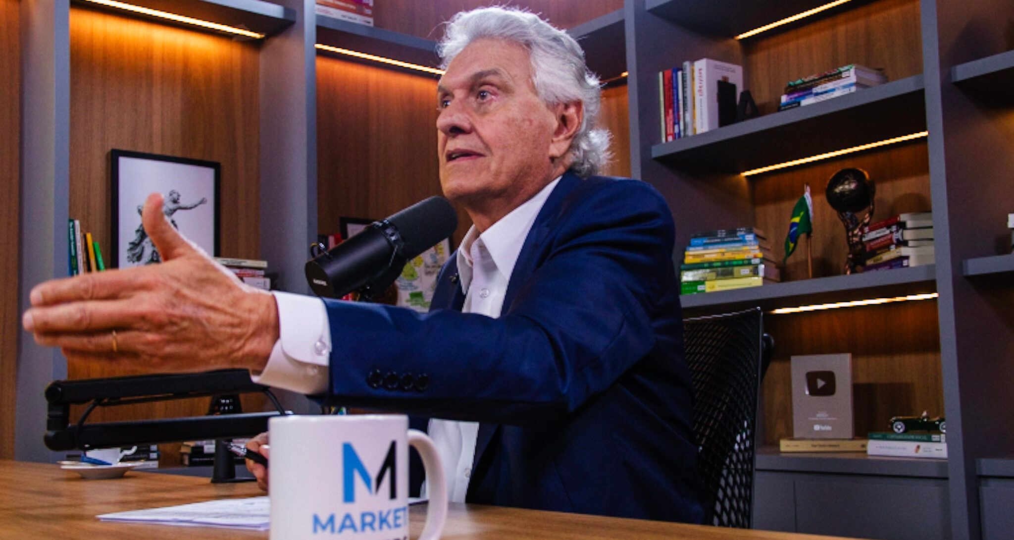 Caiado nega acordo com Zema, mas o cálculo eleitoral persiste