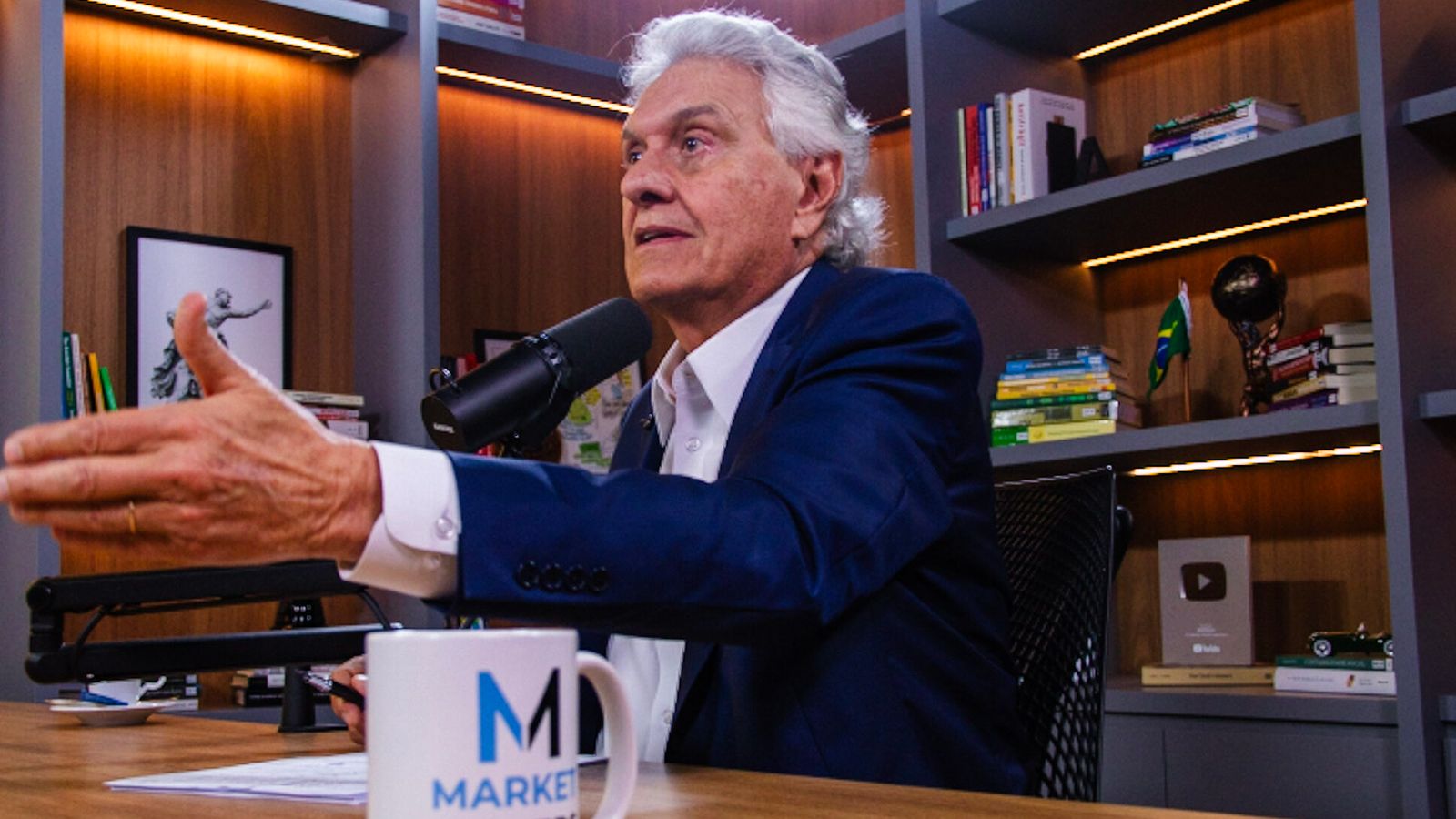 Caiado nega acordo com Zema, mas o cálculo eleitoral persiste