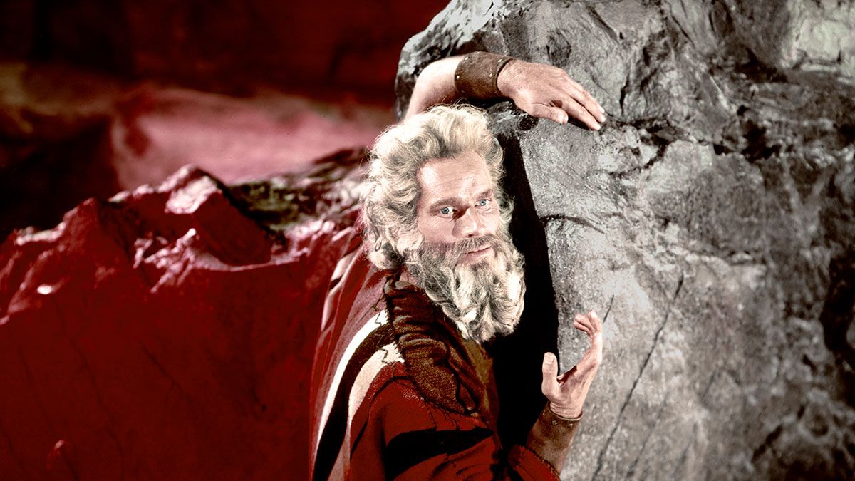 O milagre analógico de Hollywood: como se abriu o Mar Vermelho