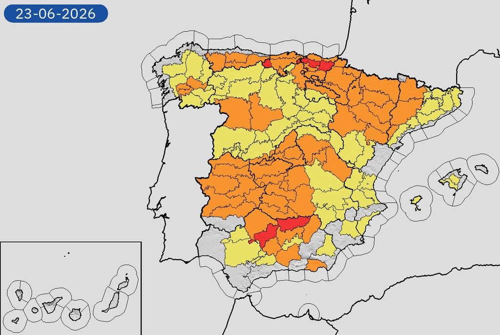 AEMET define rigor técnico para declarar ondas de calor na Espanha