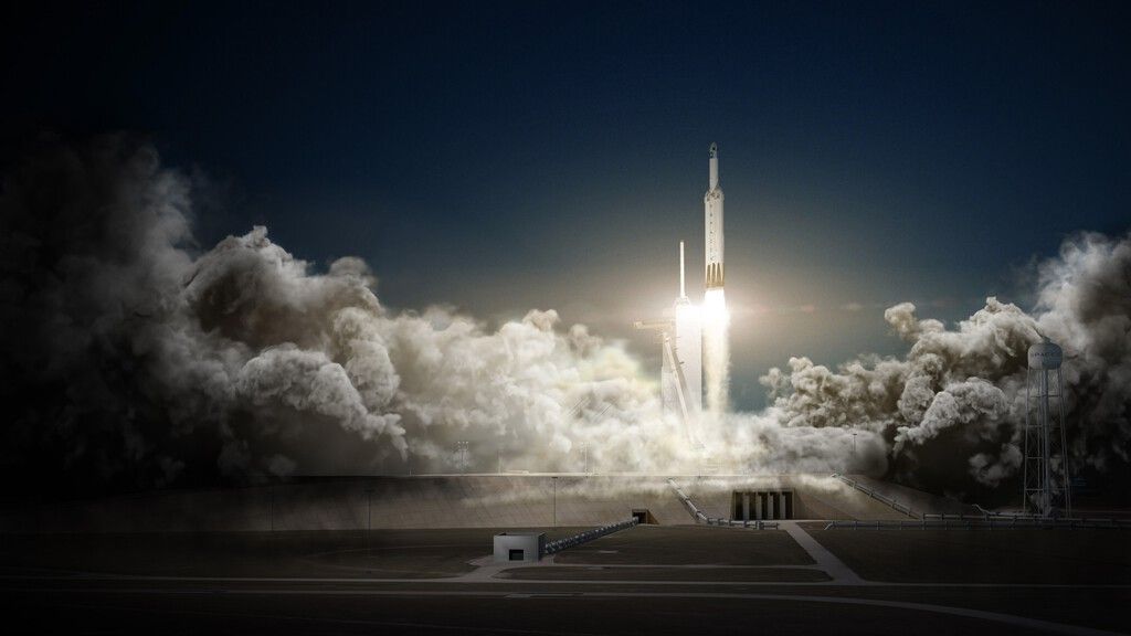 SpaceX lança 3 foguetes em 13 horas com carga secreta dos EUA