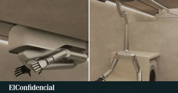 Esqueça os robôs humanoides: a casa do futuro tem braços no teto