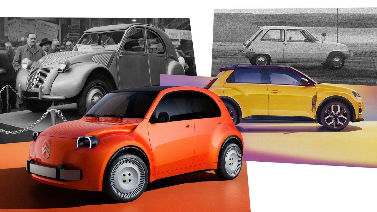Carros europeus resgatam design histórico contra avanço chinês