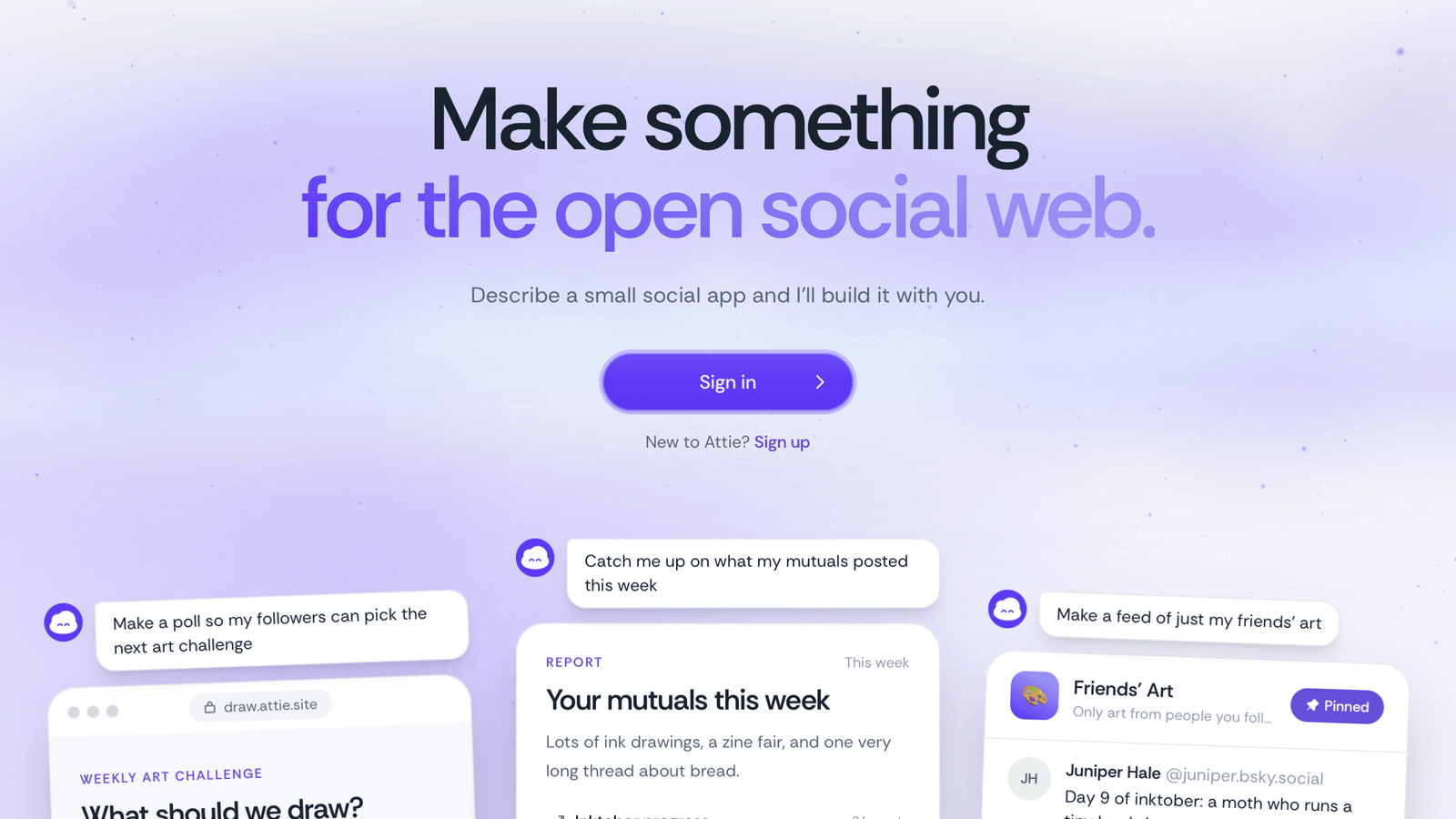 Bluesky usa IA para criar apps sociais e jogos compartilháveis