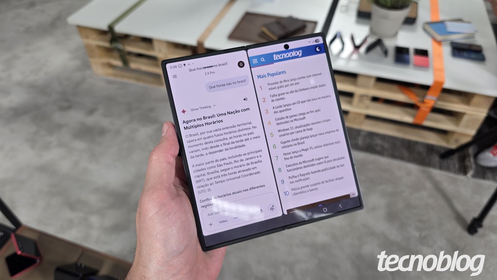 Samsung aposta em vidro mais espesso para eliminar vinco de dobráveis