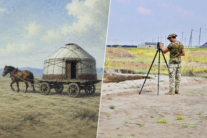 Mil anos antes do motorhome, a estepe já tinha sua caravana