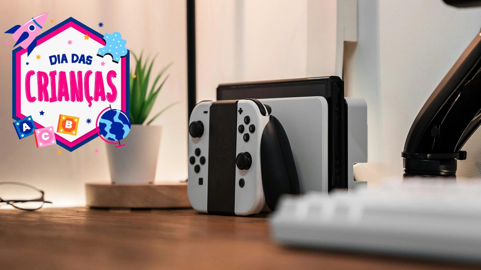 Nintendo Switch OLED: Oferta antecipa Dia das Crianças com 32% de desconto