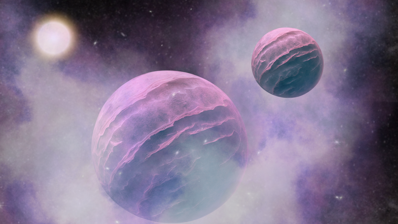 Astrônomos identificam exoplanetas com densidade inferior à do algodão-doce