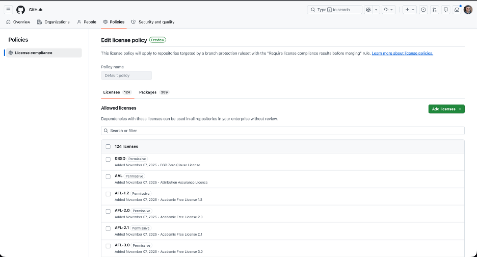 GitHub automatiza controle de licenças em código aberto para reduzir riscos